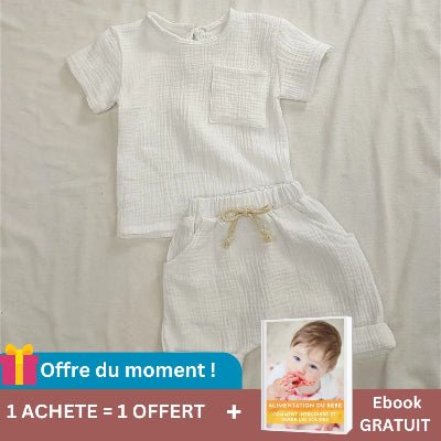 ENSEMBLE SHORT + T - SHIRT | MNL CONFORT™ - MNL FAMILY