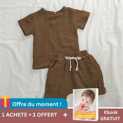 ENSEMBLE SHORT + T - SHIRT | MNL CONFORT™ - MNL FAMILY