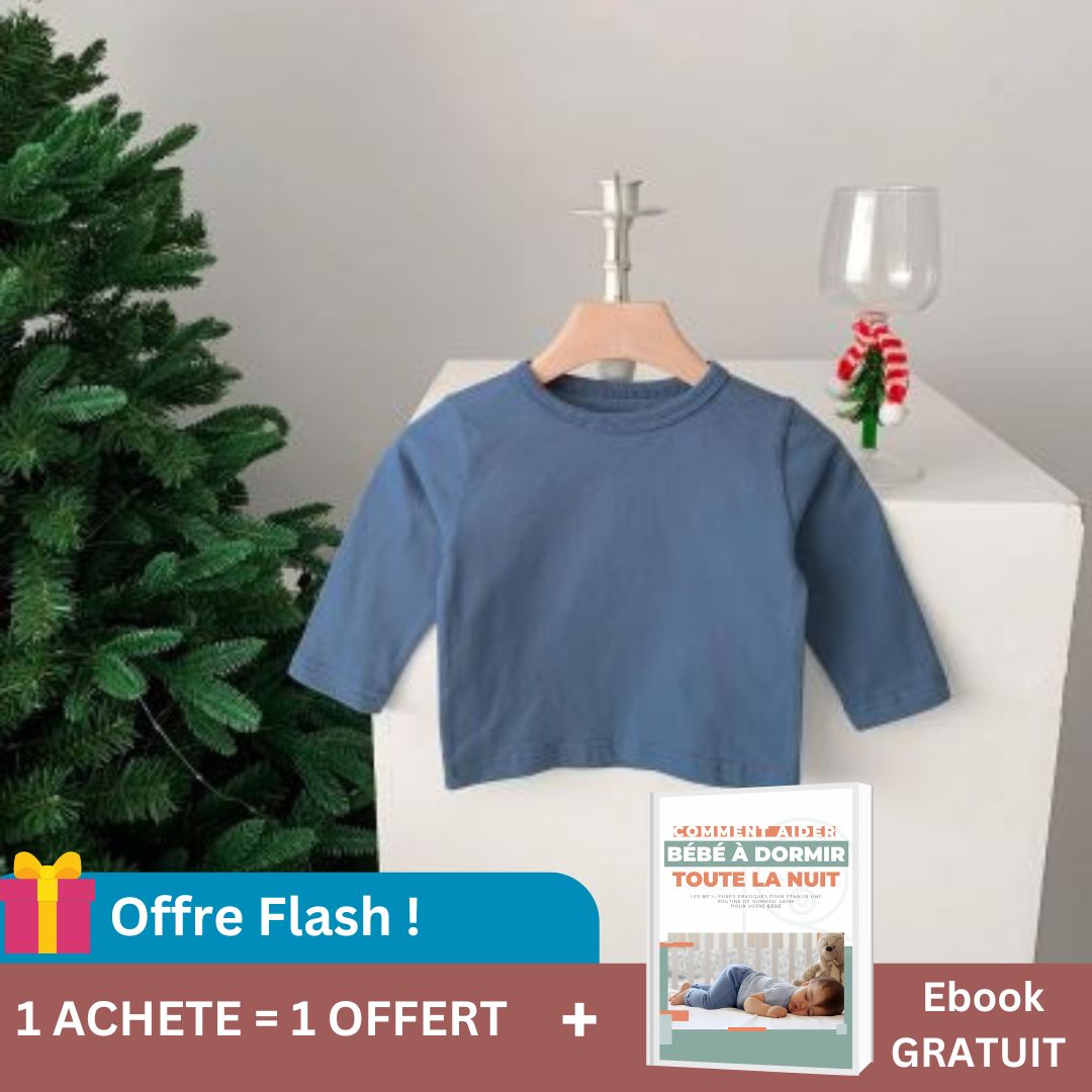 T-SHIRT A MANCHES LONGUES | MNL CONFORT™ - MNL FAMILY