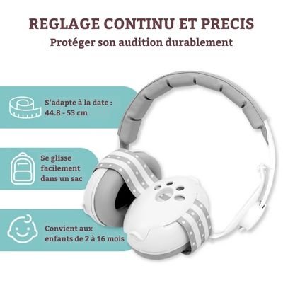 CASQUE ANTI BRUIT BEBE | MNL CONFORT™ - MNL FAMILY