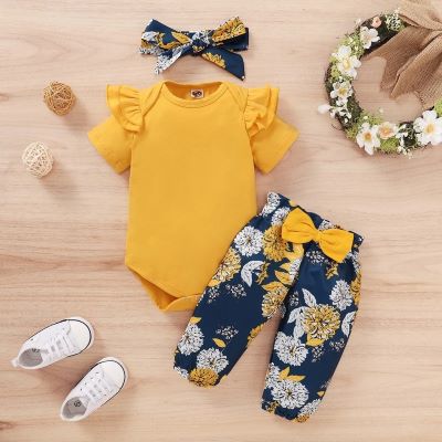 ENSEMBLE A FLEURS AVEC NŒUDS + BANDEAU | MNL CONFORT™ - MNL FAMILY