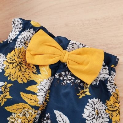ENSEMBLE A FLEURS AVEC NŒUDS + BANDEAU | MNL CONFORT™ - MNL FAMILY