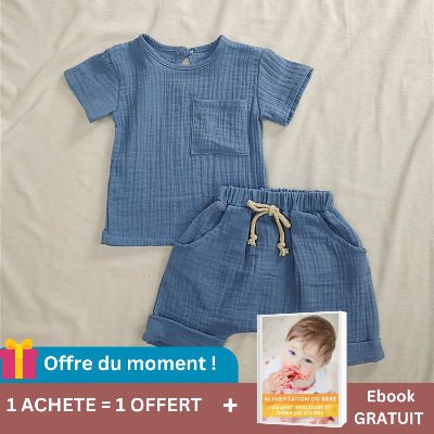 ENSEMBLE SHORT + T - SHIRT | MNL CONFORT™ - MNL FAMILY