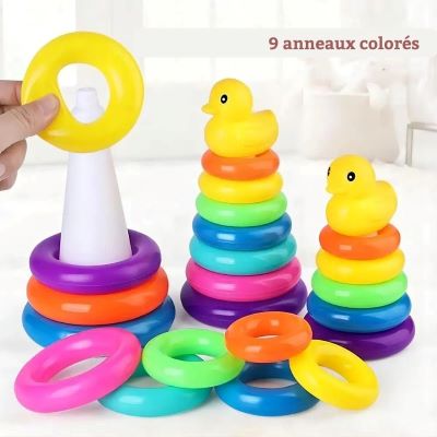 PYRAMIDE JEU A EMPILER | MNL CONFORT™ - MNL FAMILY